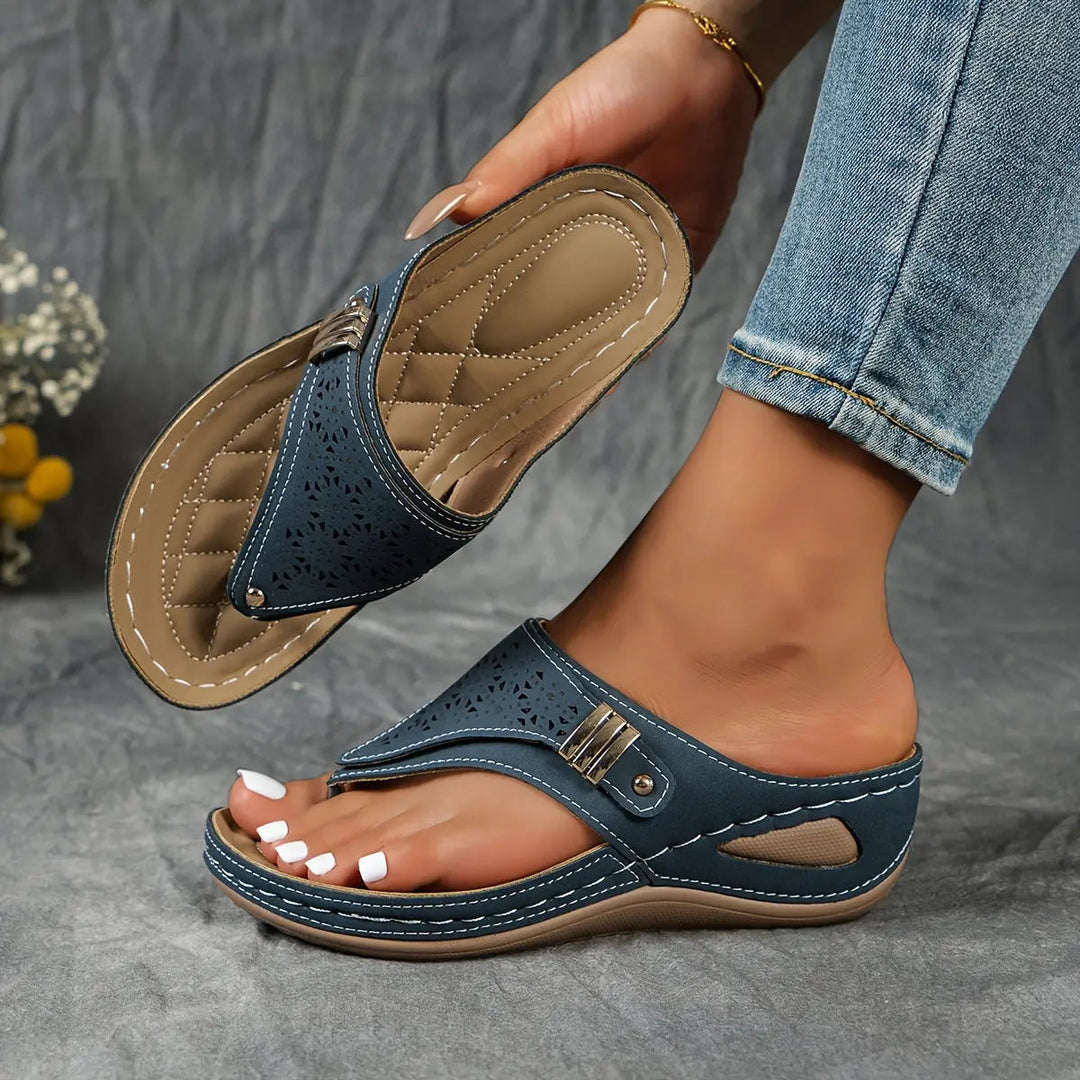 Élodie | Sandales à Talon et Tongs pour Femme