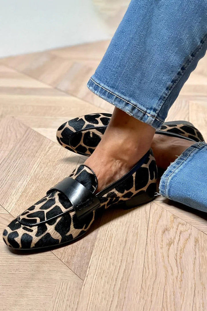 MOCASSINS ANIMALIER
