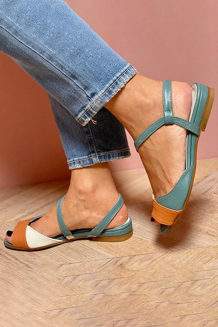SANDALES COLOR BLOCK