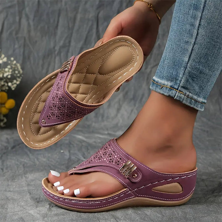 Élodie | Sandales à Talon et Tongs pour Femme