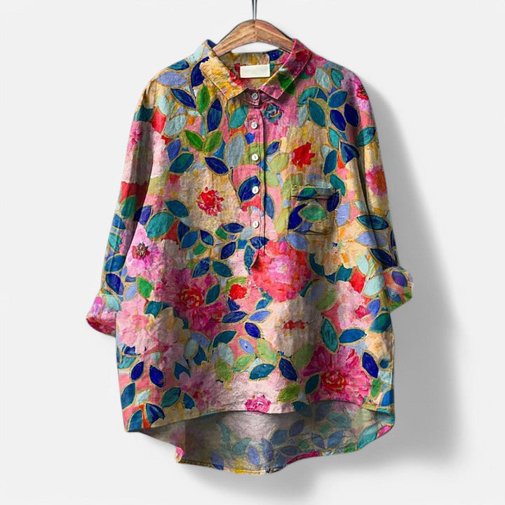 Frida - Élégante Blouse Artistique
