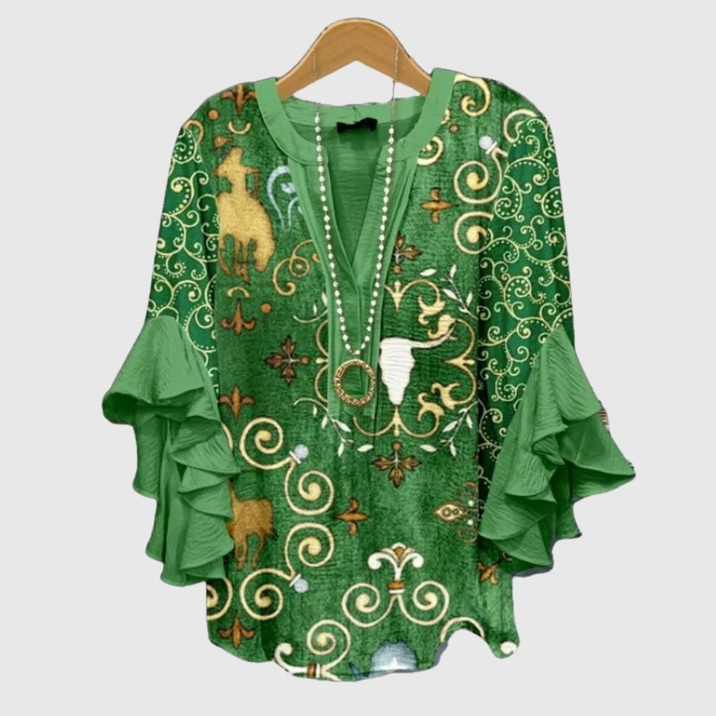 Nova | Floral Boho Blouse
