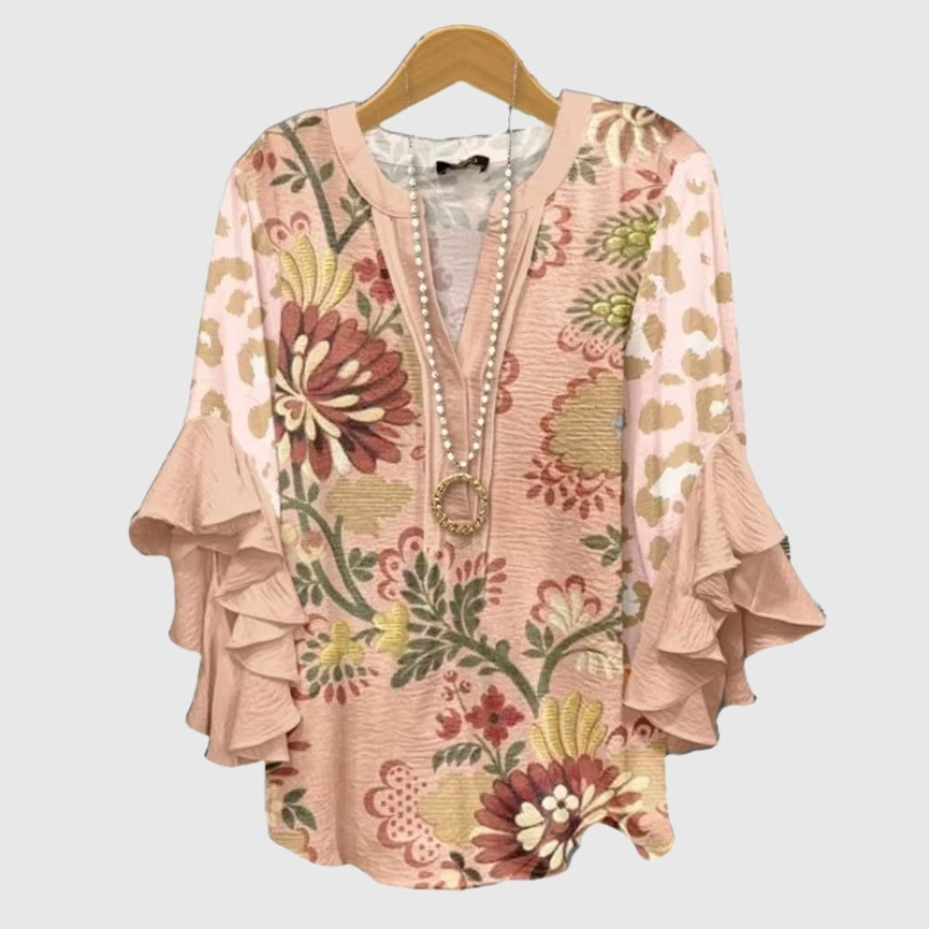 Rosalie | Floral Boho Blouse