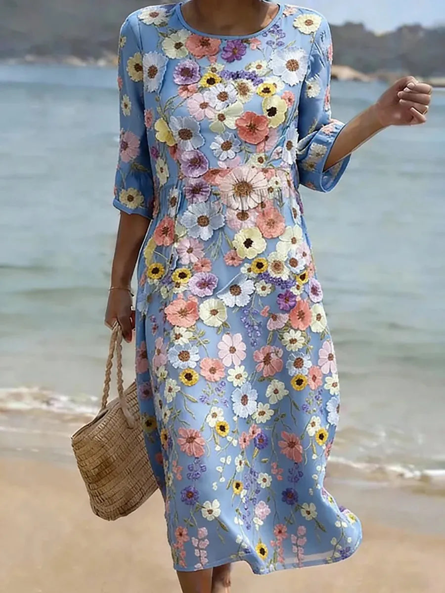 Brooke | Robe Florale Élégante