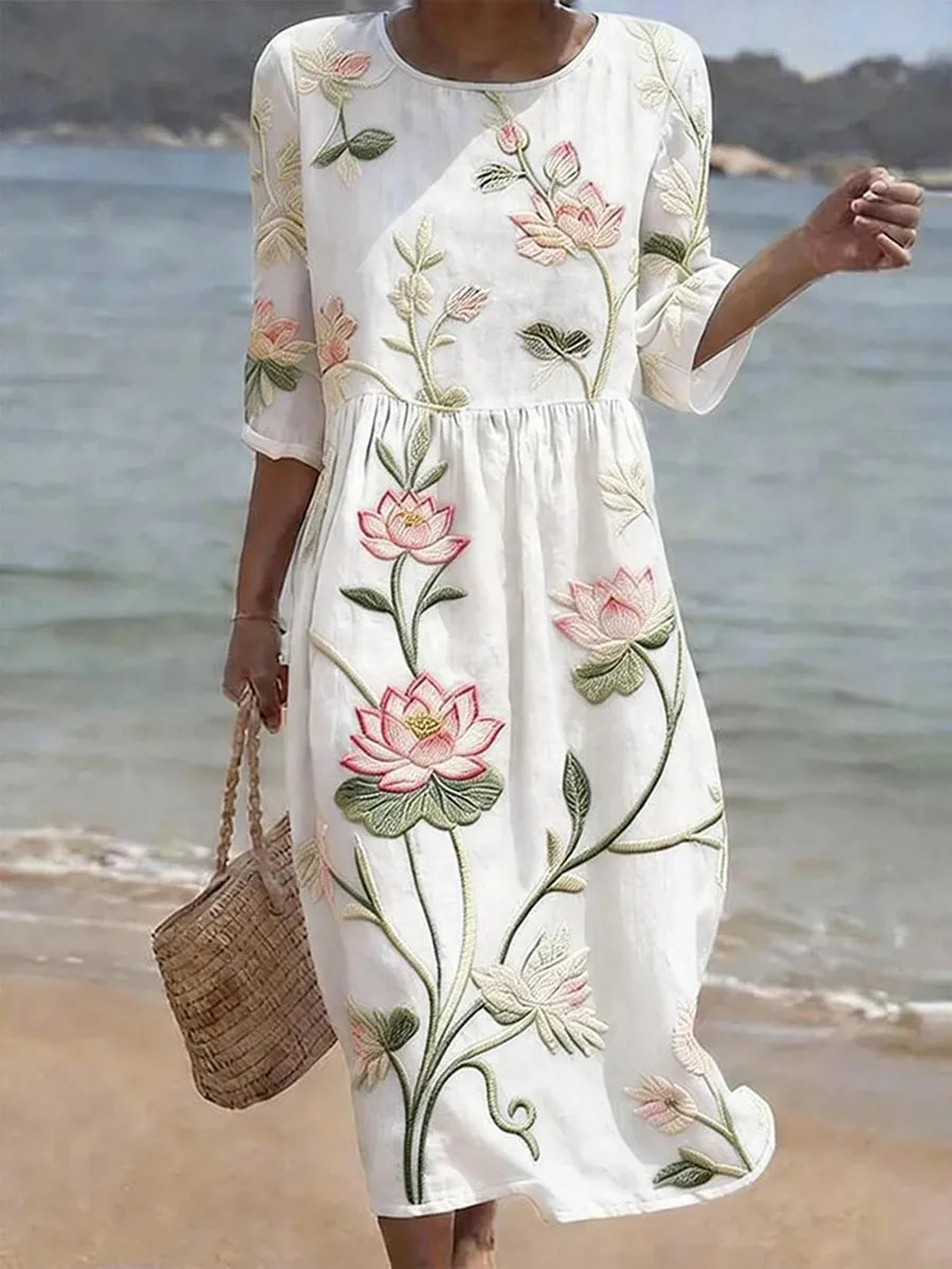 Chloé | Robe Florale Élégante