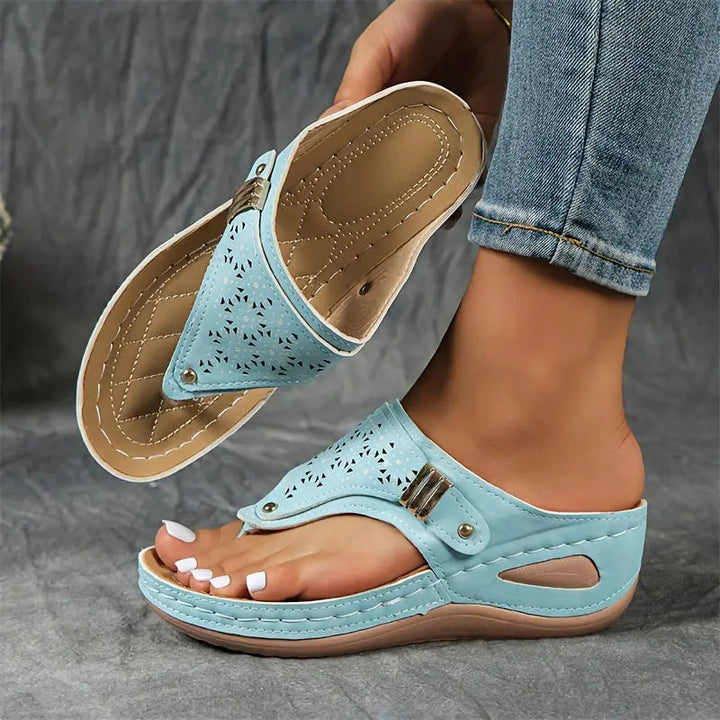 Élodie | Sandales à Talon et Tongs pour Femme