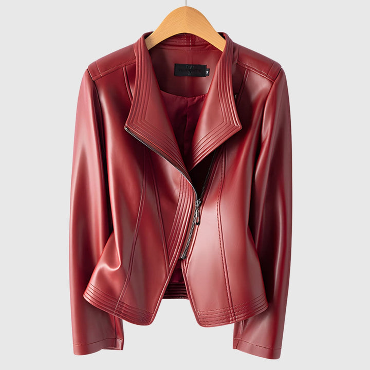 Elara Tailored Leather Jacket