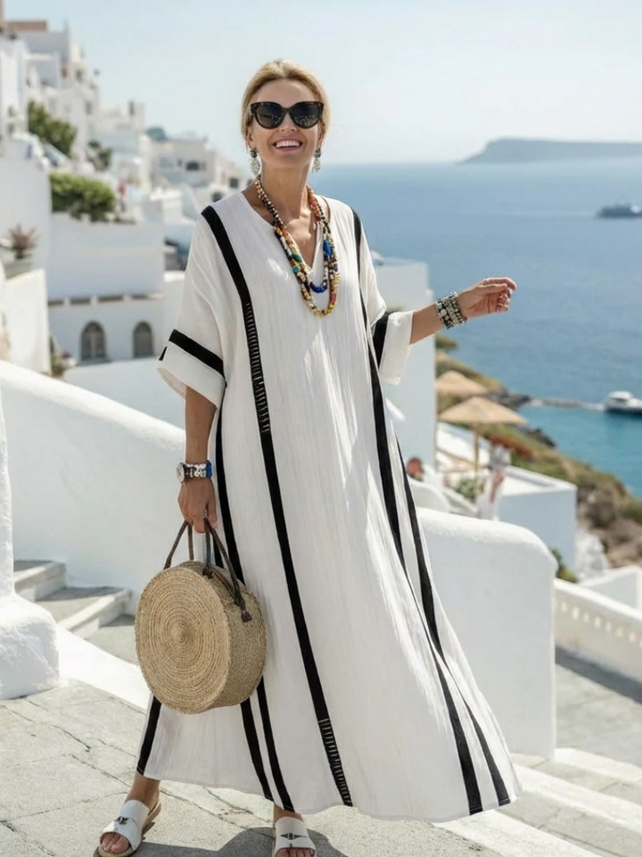 Althea | Robe maxi ceinturée