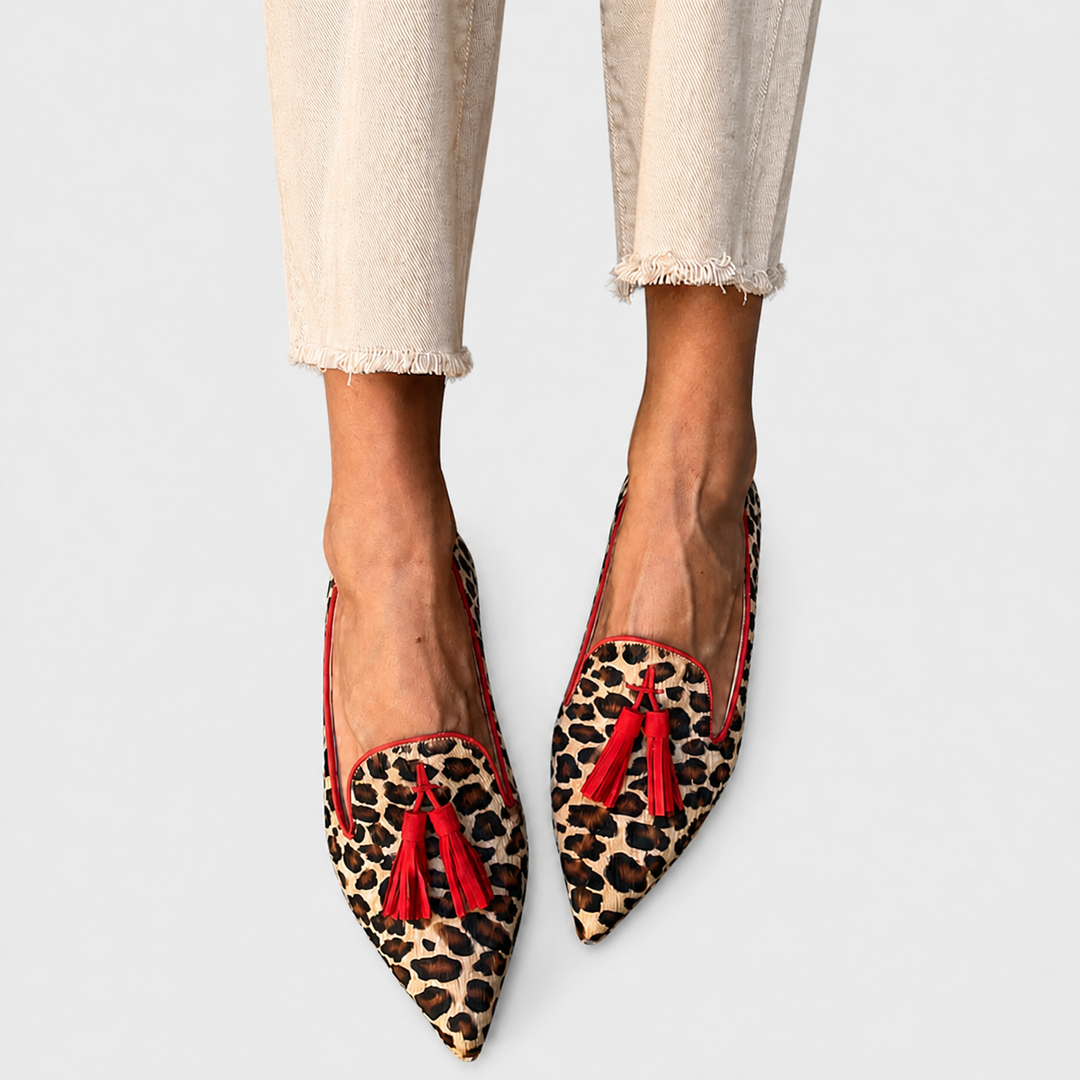 Nela | Mocassins Léopard