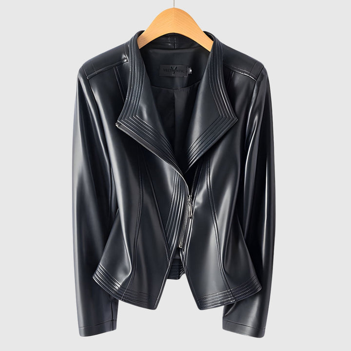 Elara Tailored Leather Jacket