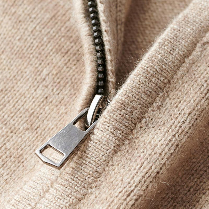 Vida - Sweat Élégant Zippé