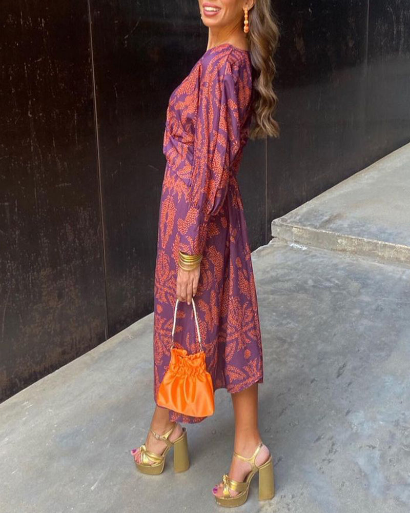 Arina Boho Wrap Dress