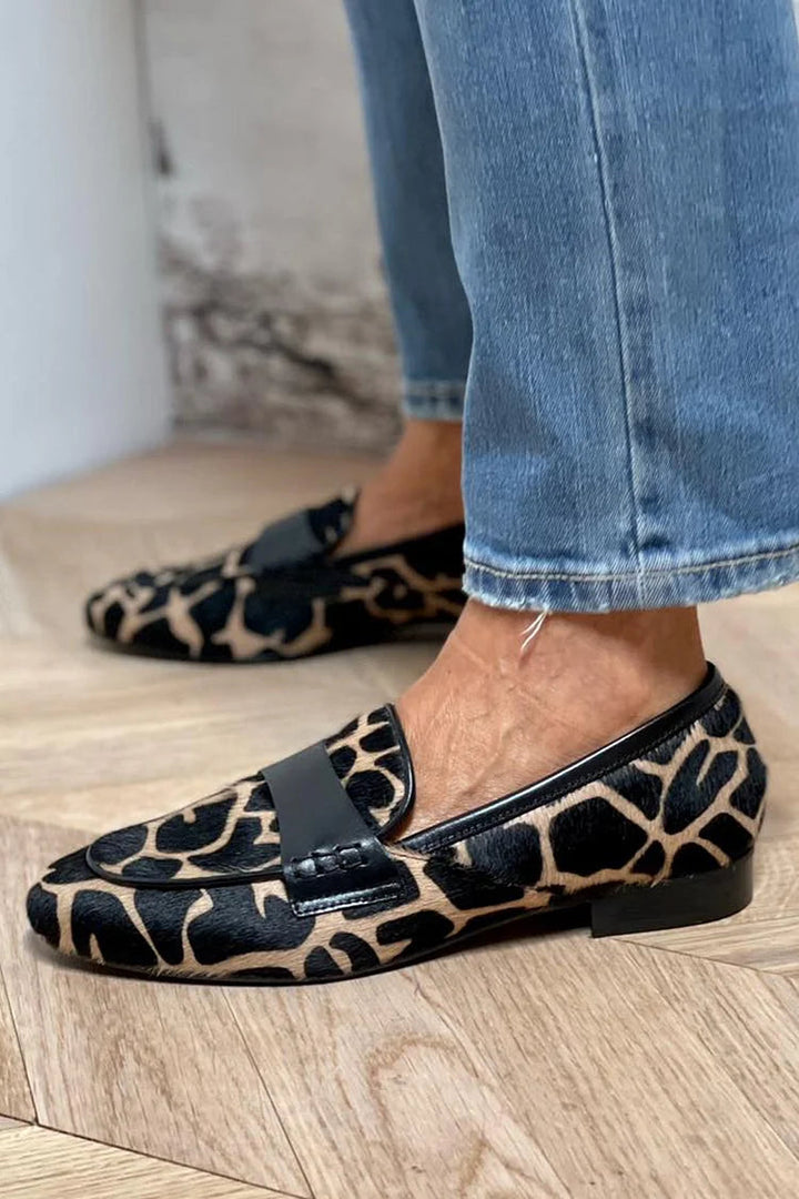 MOCASSINS ANIMALIER