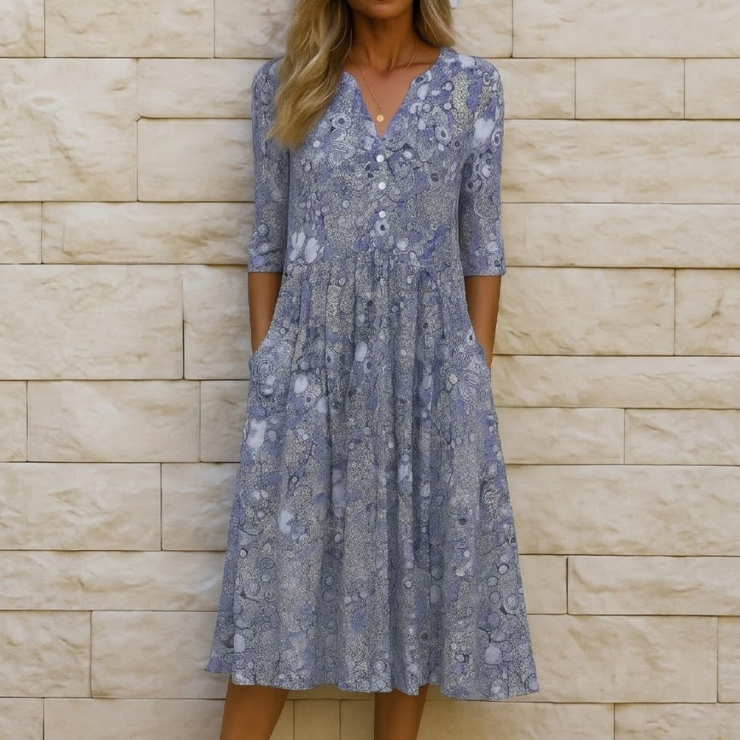 Alyssa | Robe Élégante avec Décolleté en V