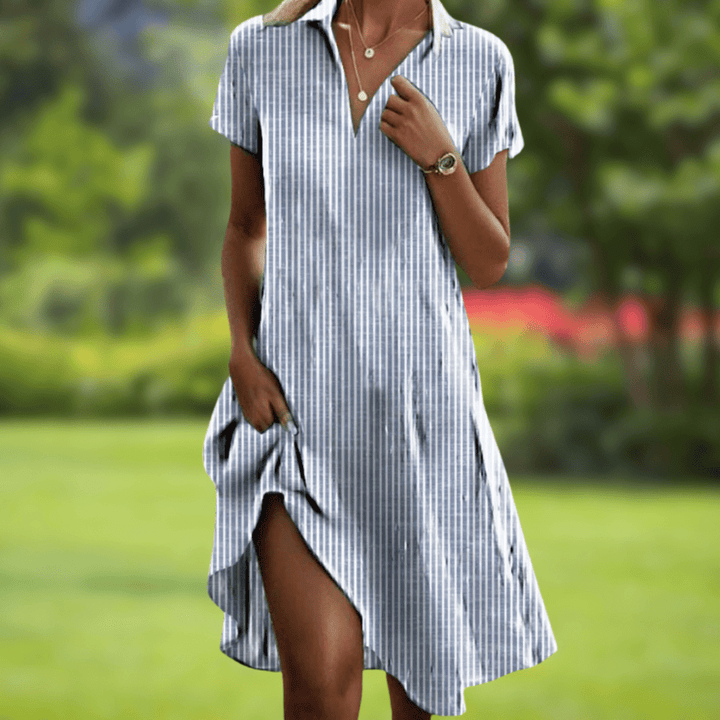 Firi | Robe Élégante à Imprimé Bohème