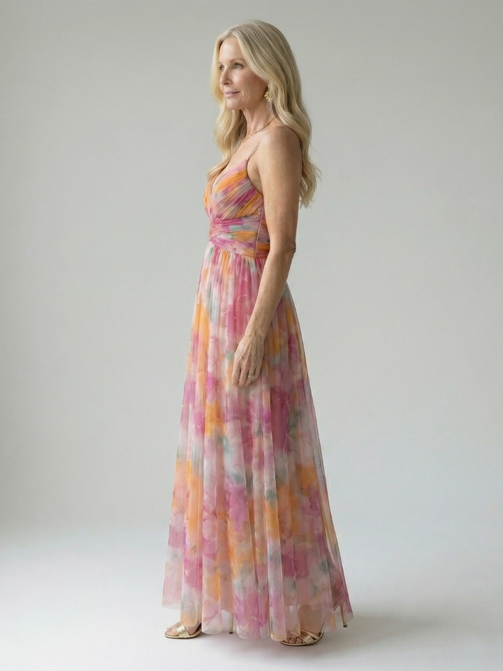 Isel | Robe Maxi à Enveloppement Doux