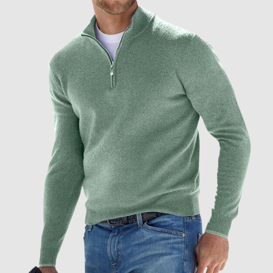 Vida - Sweat Élégant Zippé