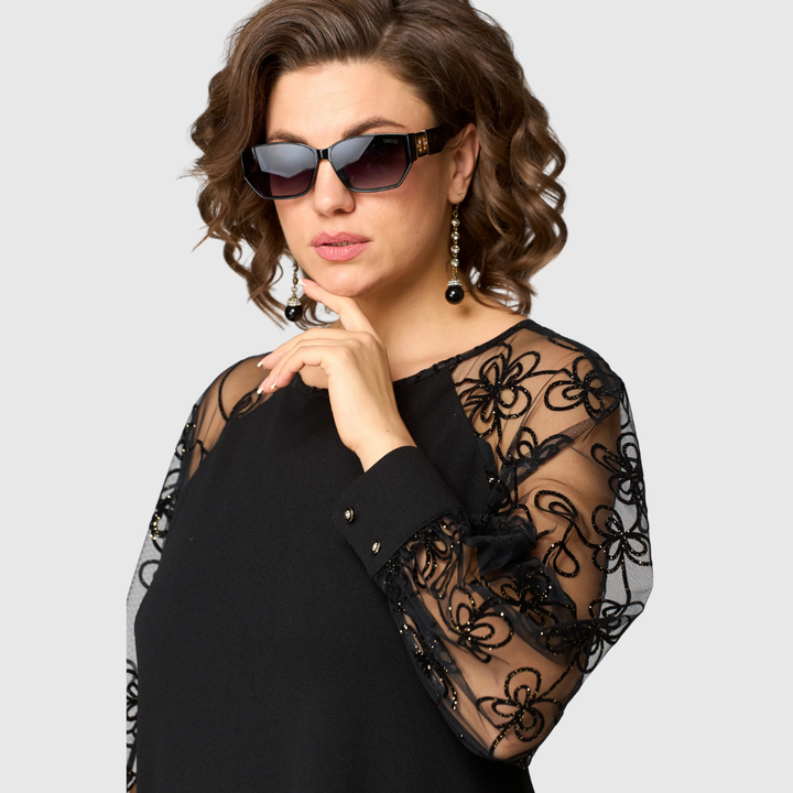 Edyth Elegant Lace Dress