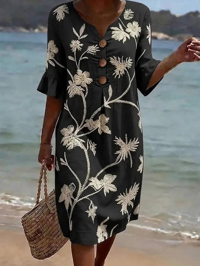 Livia | Robe florale décontractée
