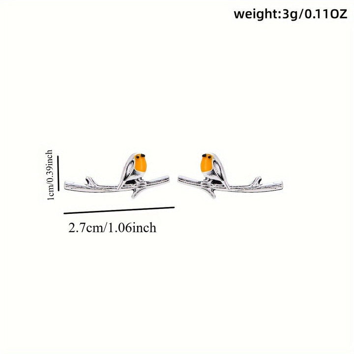 Robin Bird Earrings