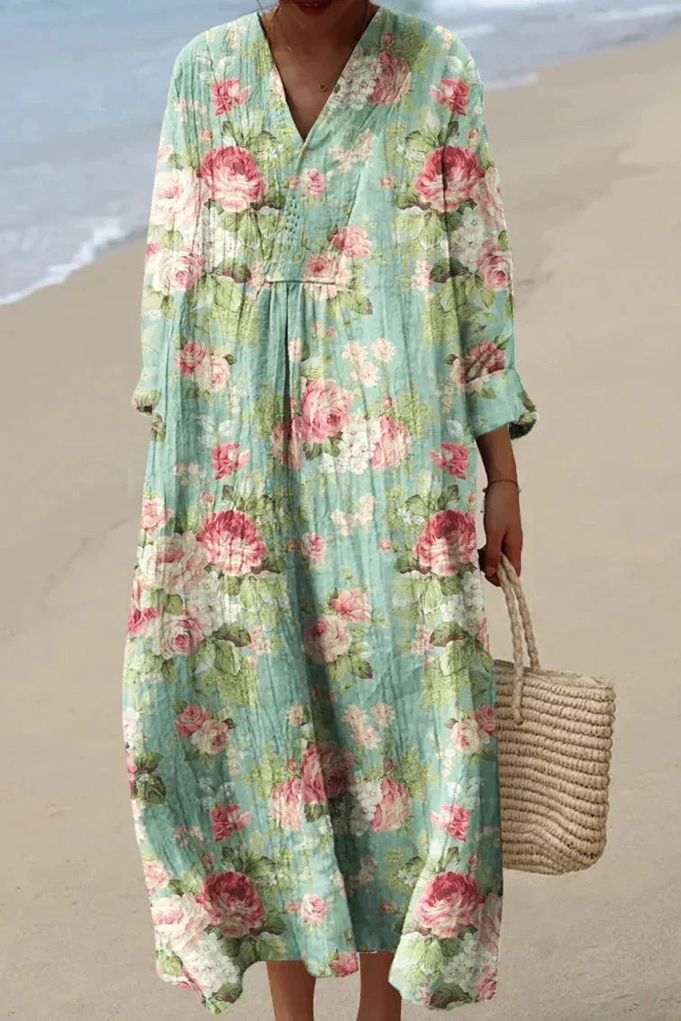 Vera | Sleeved Midi Dress