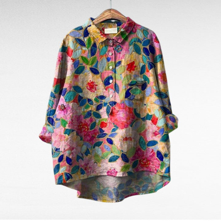 Mireva – Blouse Vintage Fiesta Florale