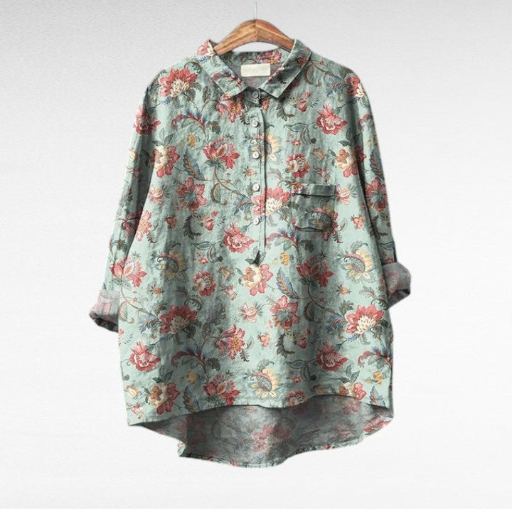 Mireva – Blouse Vintage Fiesta Florale