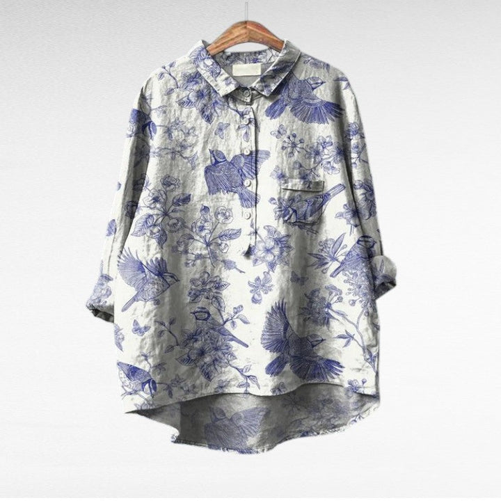 Mireva – Blouse Vintage Fiesta Florale