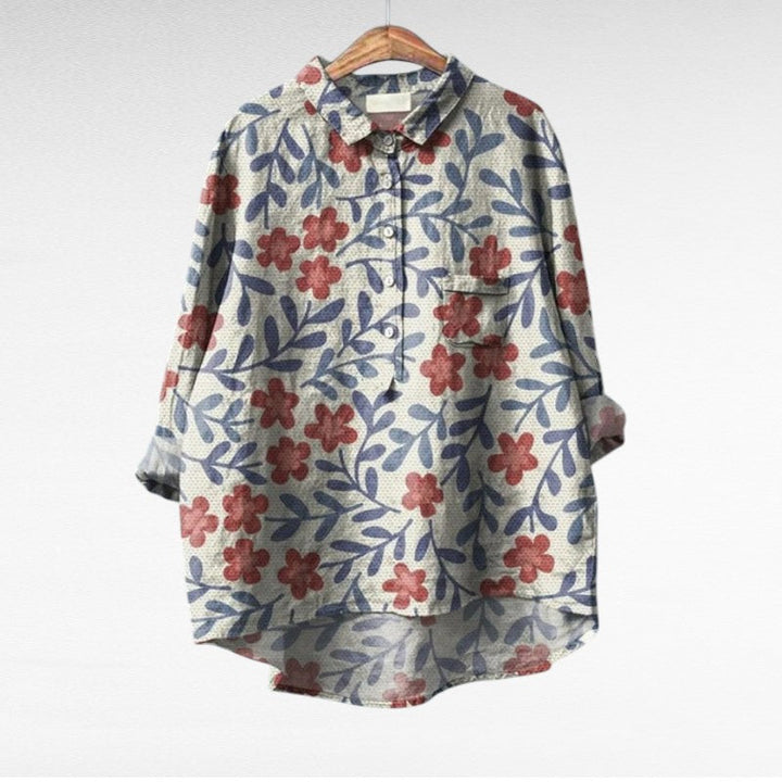 Mireva – Blouse Vintage Fiesta Florale