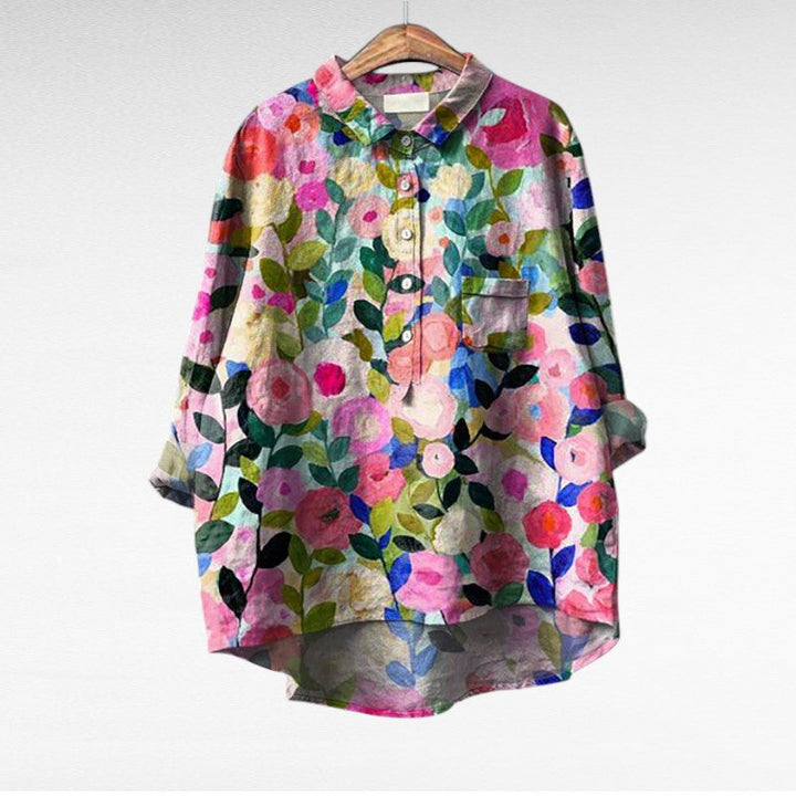Mireva – Blouse Vintage Fiesta Florale