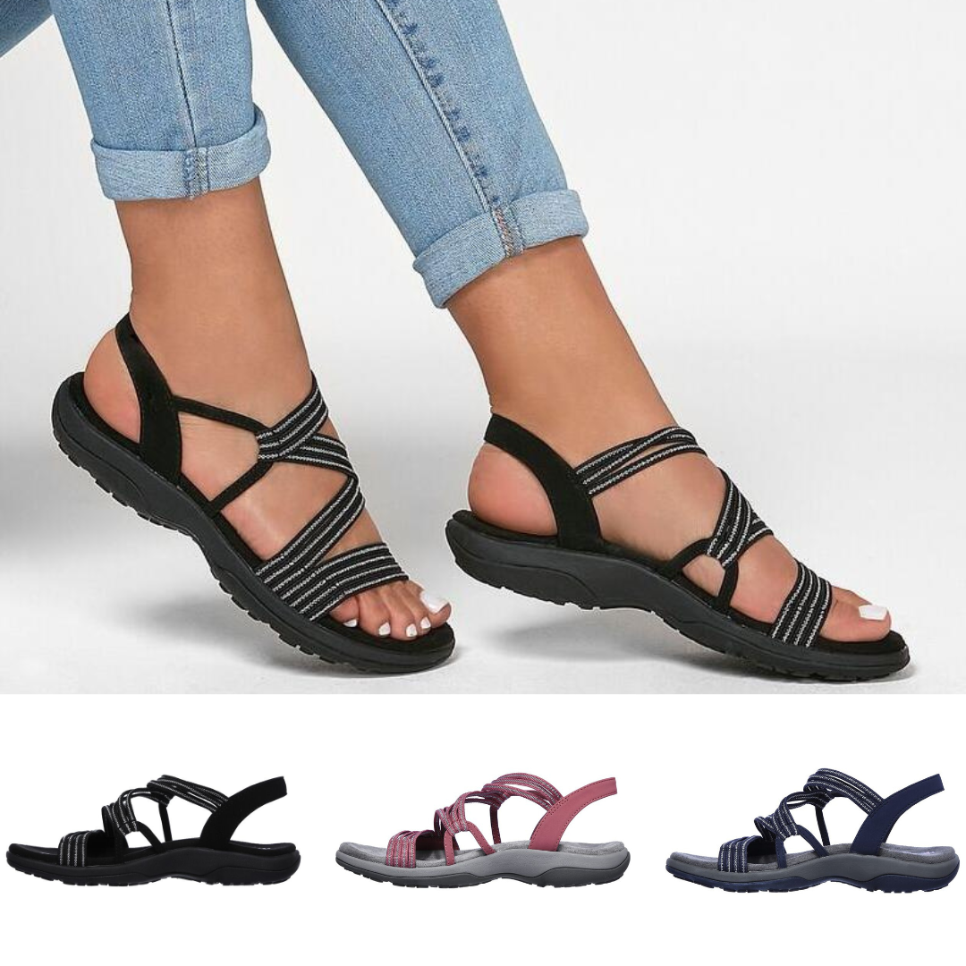 Nyla™ - Sandales Orthopédiques Élégantes