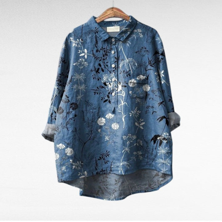 Mireva – Blouse Vintage Fiesta Florale