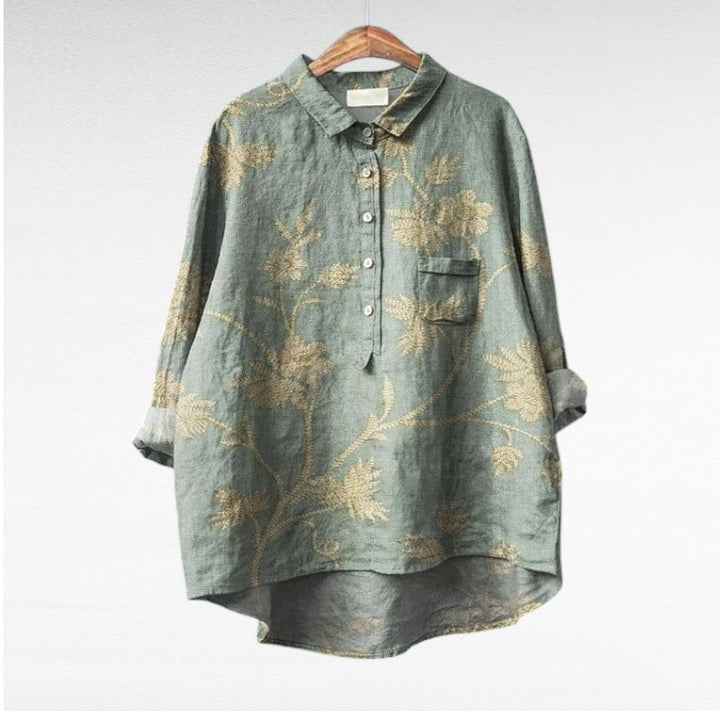 Mireva – Blouse Vintage Fiesta Florale