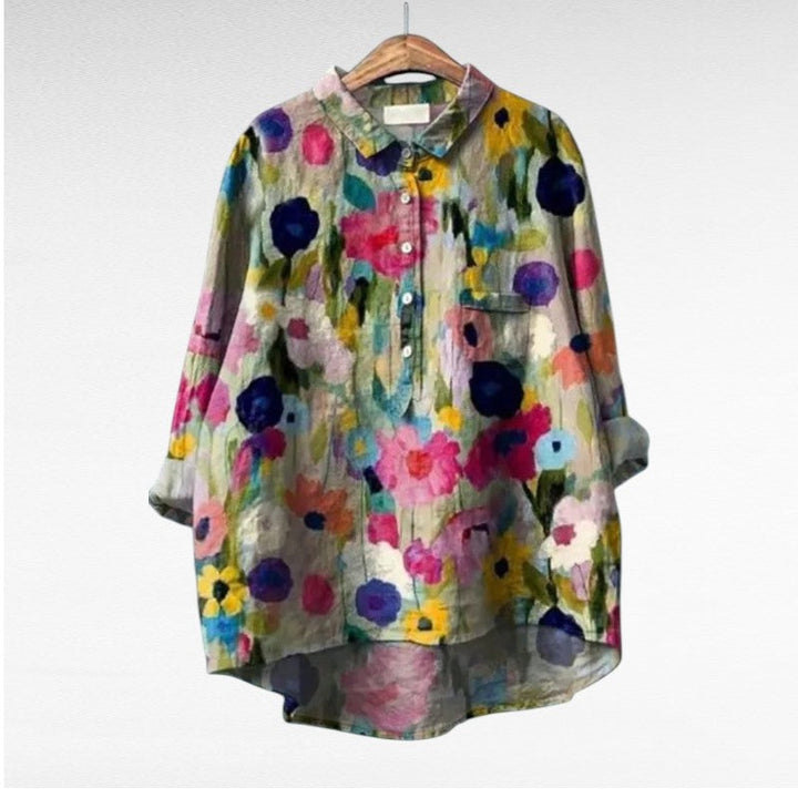 Mireva – Blouse Vintage Fiesta Florale