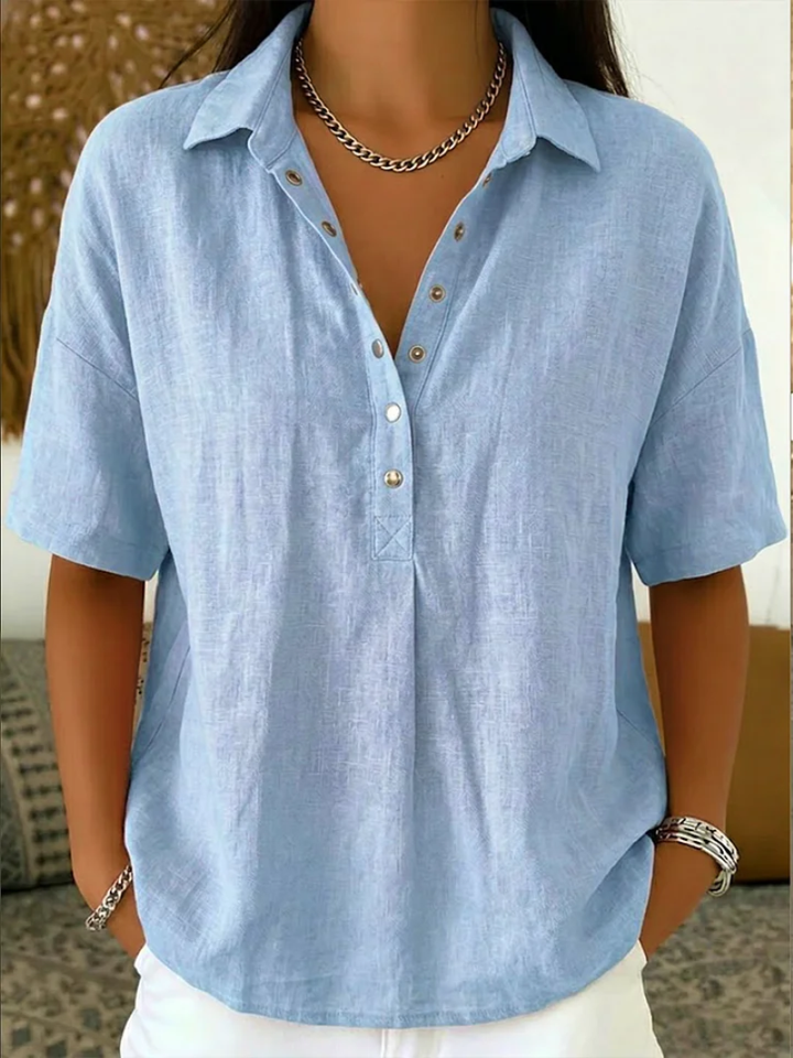 Soleil - Blouse Décontractée Chic