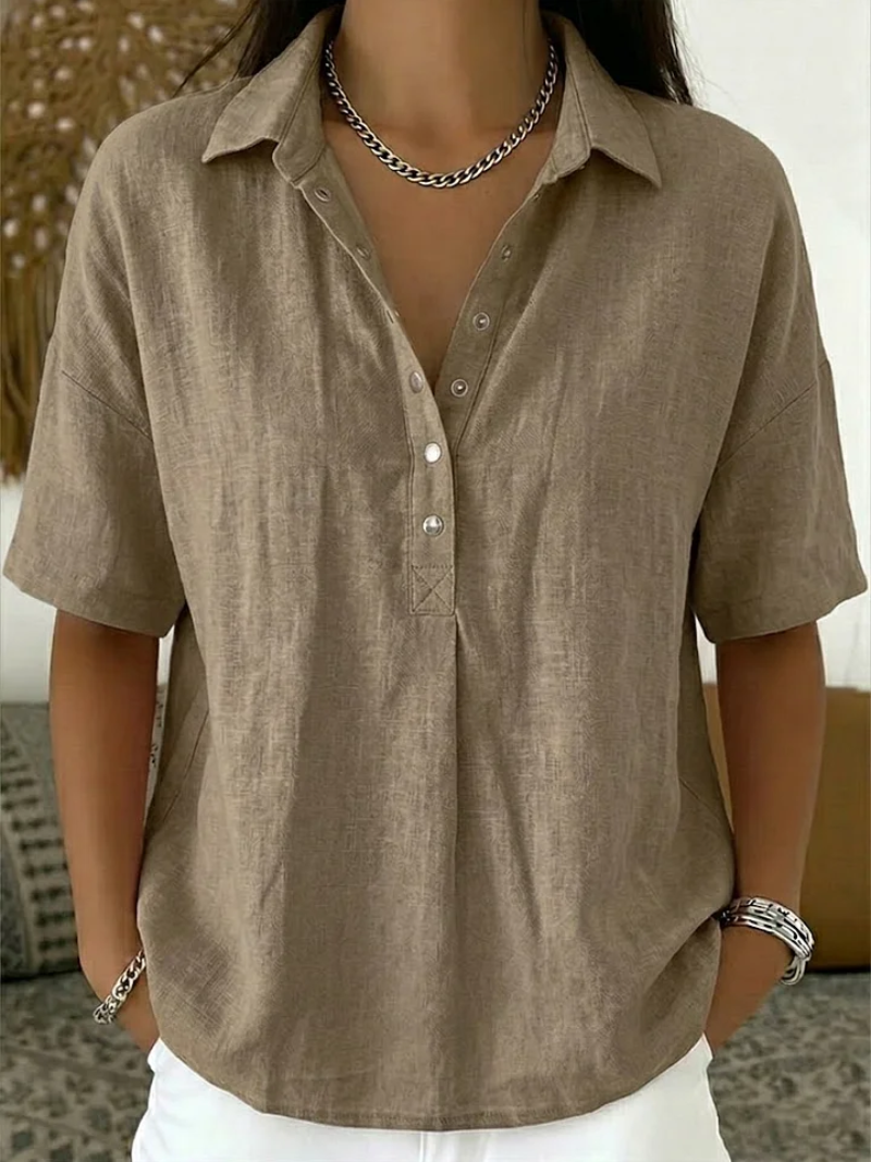 Soleil - Blouse Décontractée Chic
