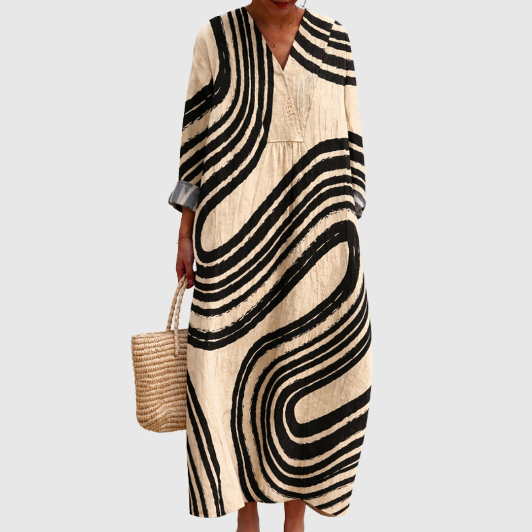 Mila Boho Midi Dress