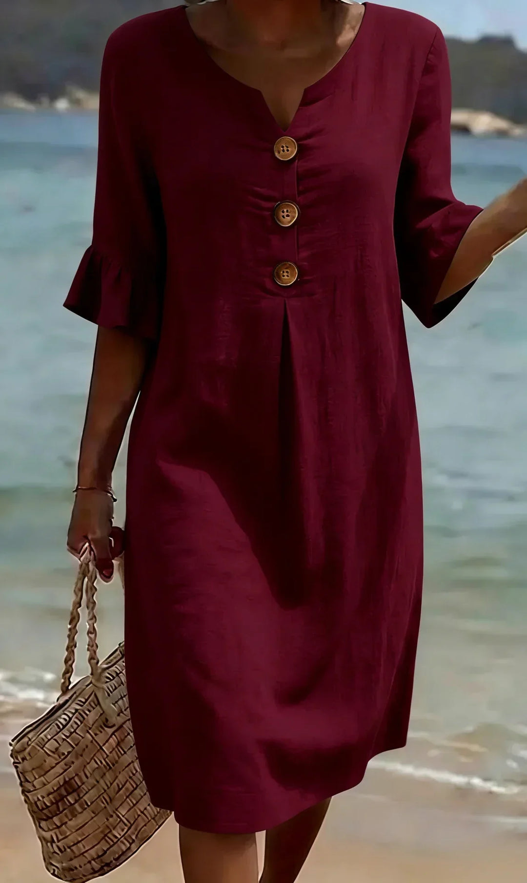 Radmila | Robe Midi Décontractée