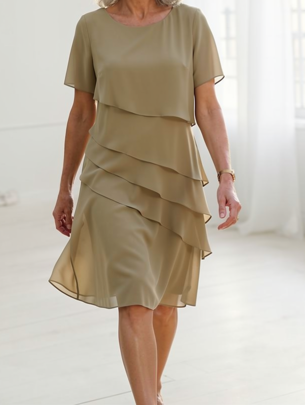 Juliette | Robe élégance fluide à volants