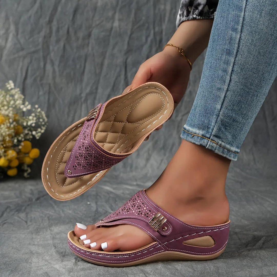 Élodie | Sandales à Talon et Tongs pour Femme