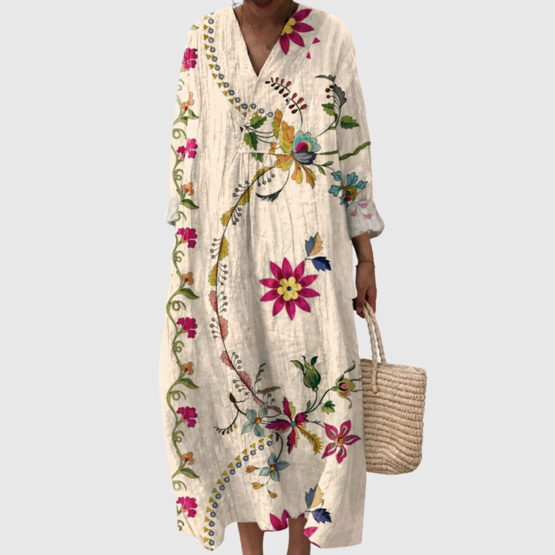 Liora Floral Midi Dress