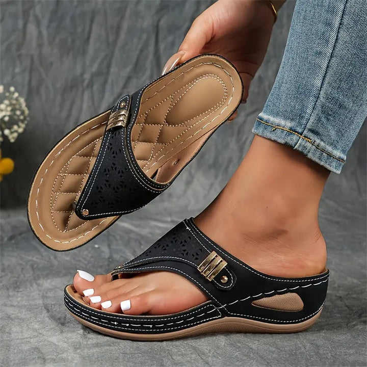 Élodie | Sandales à Talon et Tongs pour Femme