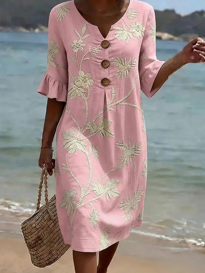 Livia | Robe florale décontractée