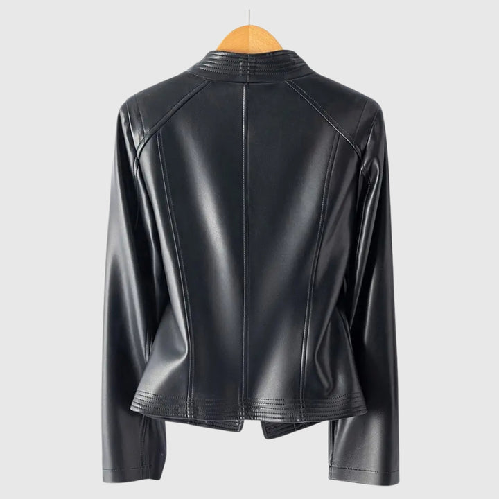Elara Tailored Leather Jacket