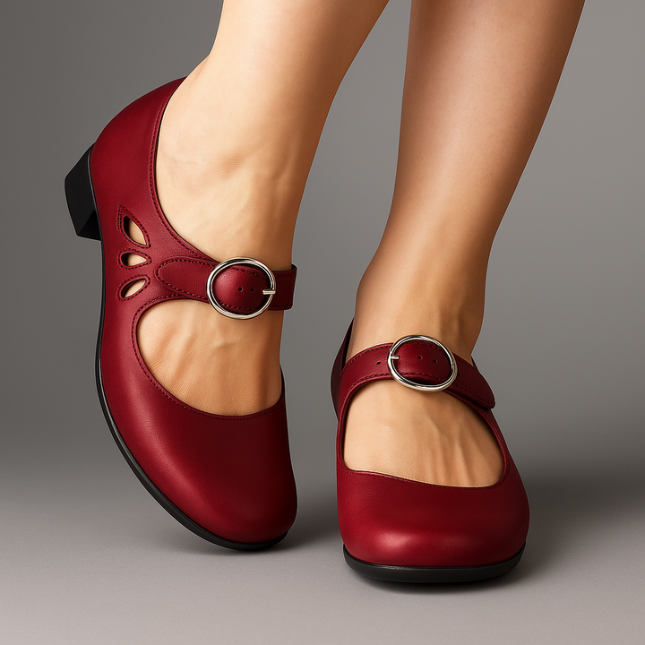 Denisa™ - Sandales Orthopédiques en Cuir