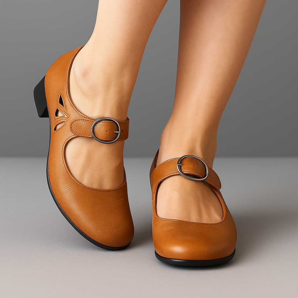 Denisa™ - Sandales Orthopédiques en Cuir