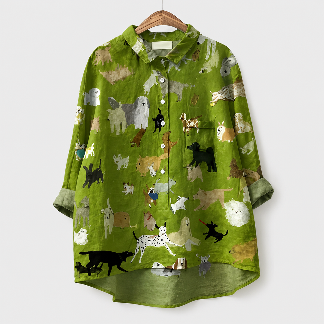 Cécile | Blouse élégante d'été