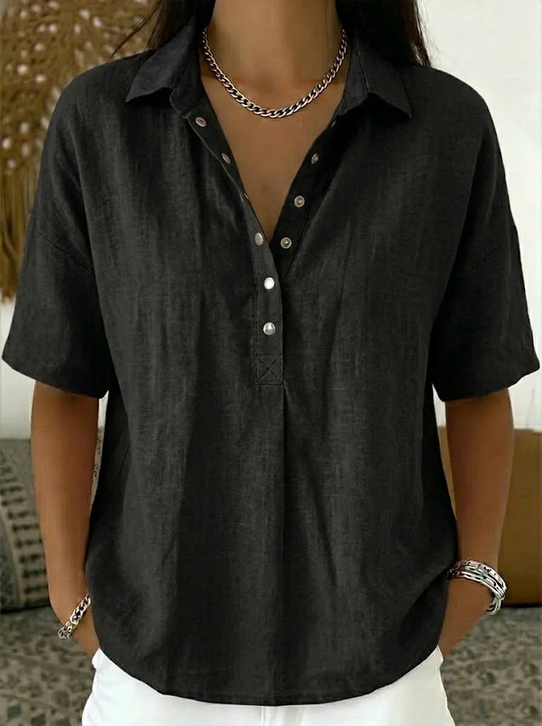 Soleil - Blouse Décontractée Chic