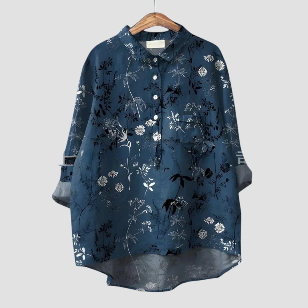 Frida - Élégante Blouse Artistique