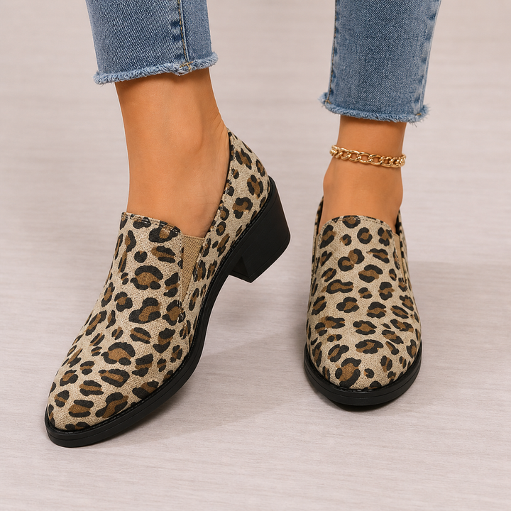 Angélique | Mocassin Léopard
